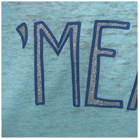 Cozy Zoe Pajama Tank Top Aqua Blue America PJ Shirt NEW Holiday Women Size L USA - Picture 5 of 6